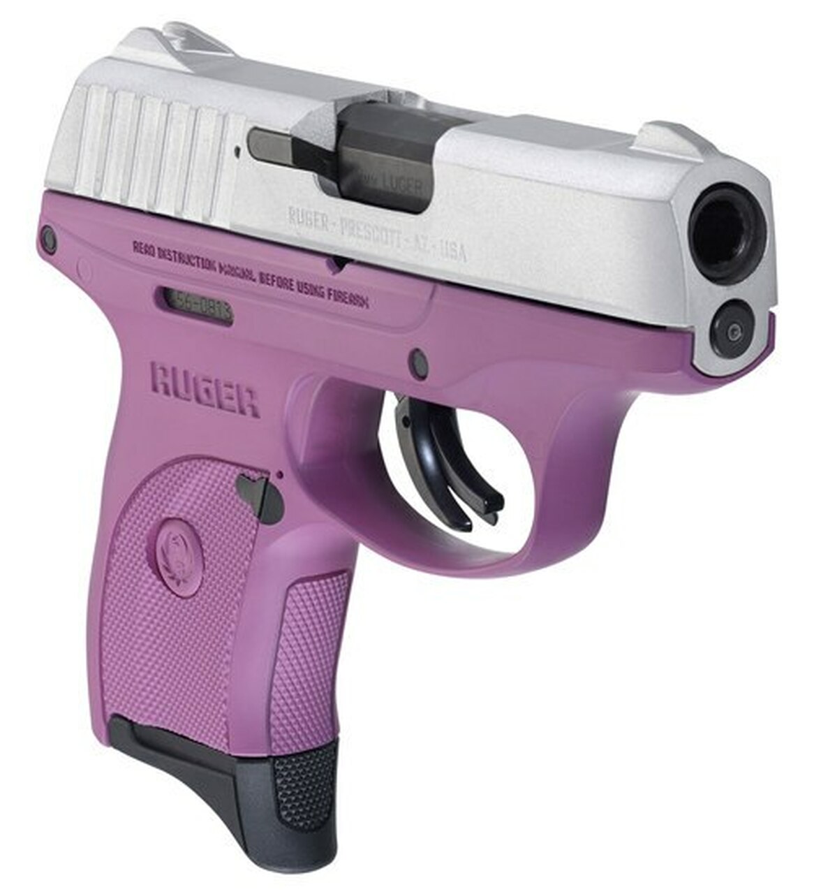 Ruger EC9s 9mm, 3.12″ Barrel, Purple, 7rd