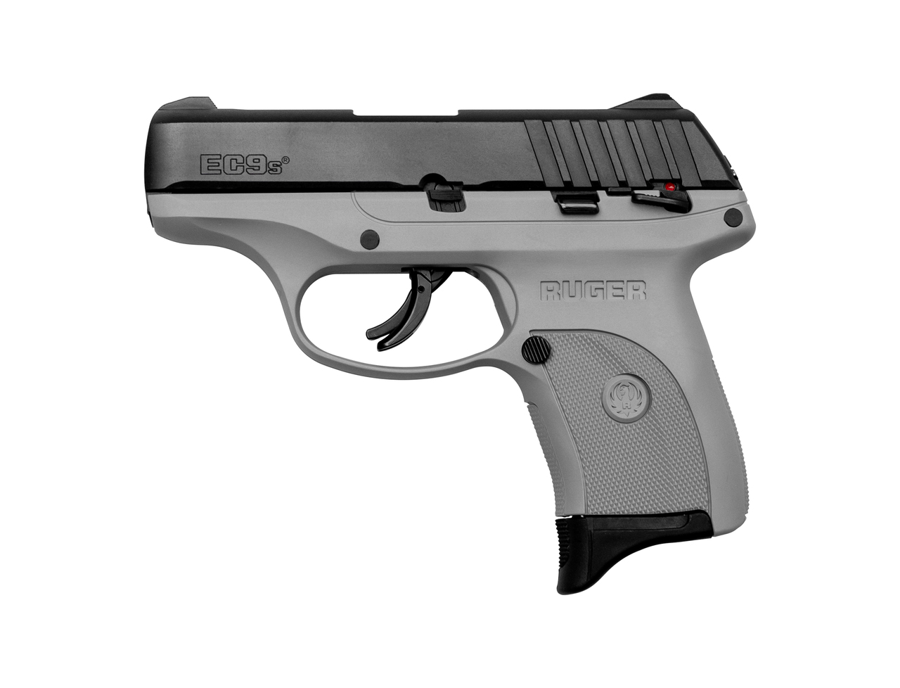 Ruger EC9s Used 9mm, 3.1″ Barrel, Manual Thumb Safety, Fixed Sights, Grey, 7rd
