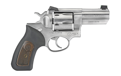 Ruger GP100 Wiley Clapp 10mm 3″ Stainless Revolver