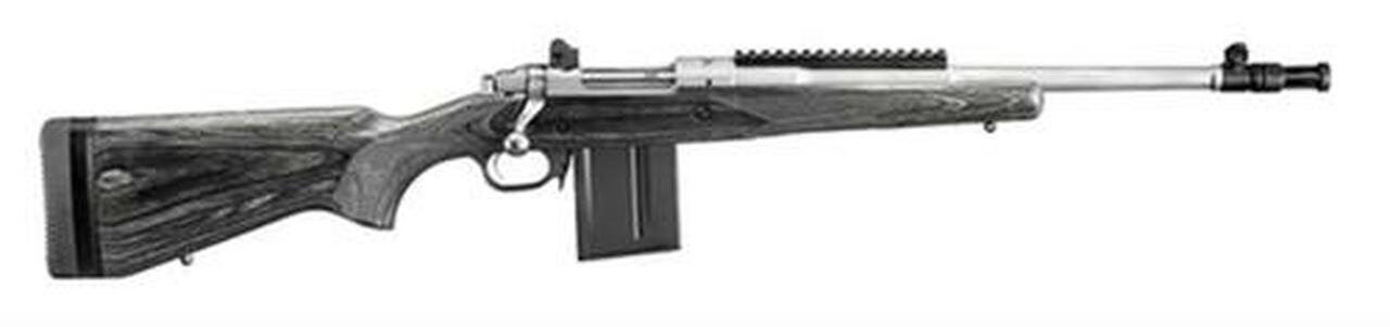 Ruger Gunsite Scout 5.56 Stainless Steel, 16″