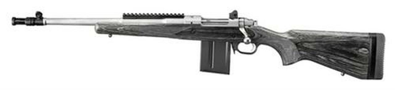 Ruger Gunsite Scout 5.56 Stainless Steel, 16″, LEFT HANDED
