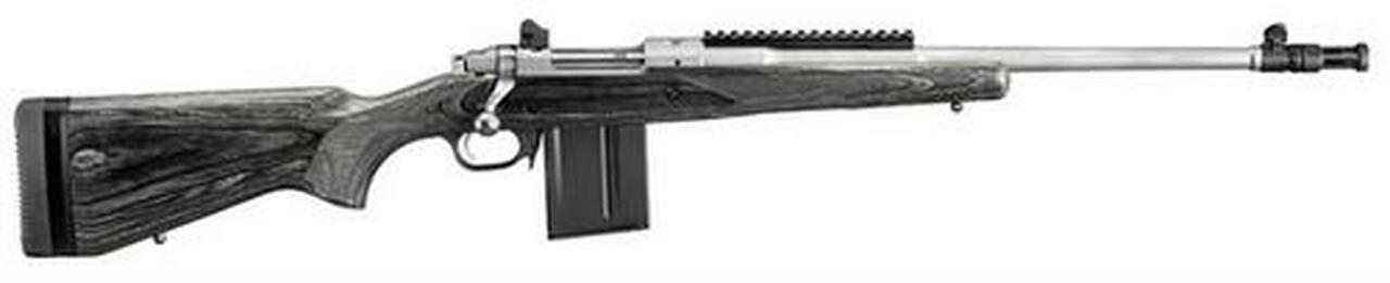 Ruger Gunsite Scout Rifle, 308, Matte SS, 10 Round Mag 18″