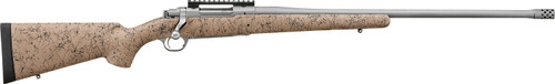 Ruger Hawkeye FTW Hunter 6.5 Creedmoor, 24″ Threaded Barrel, Tan/Black Speckled, 4rd