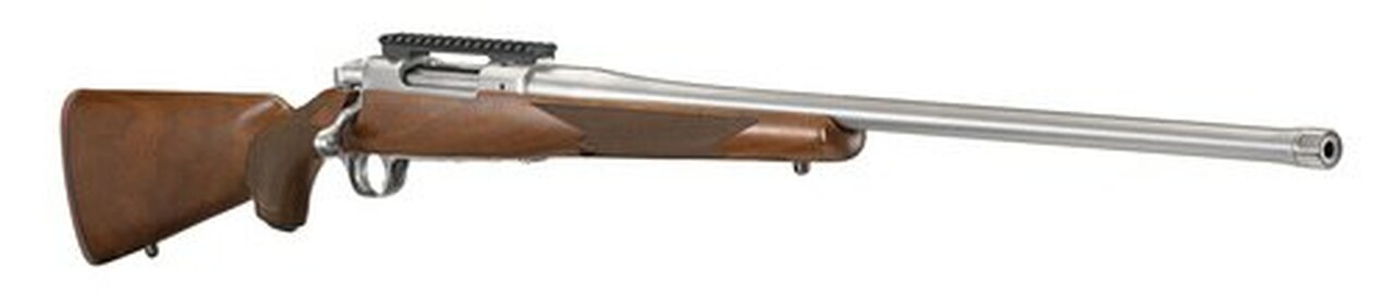 Ruger Hawkeye Hunter .30-06 Springfield, 22″ Barrel, American Walnut, Satin Stainless, 4rd