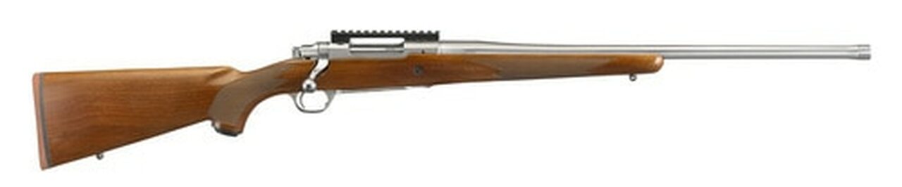 Ruger Hawkeye Hunter 6.5 Creedmoor, 22″ Barrel, American Walnut, Satin Stainless, 4rd