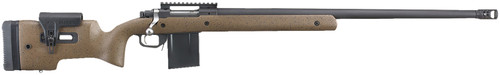 Ruger Hawkeye Long Range 204 Ruger, 26″ Threaded Barrel, Speckled Black/Brown Stock, 10rd