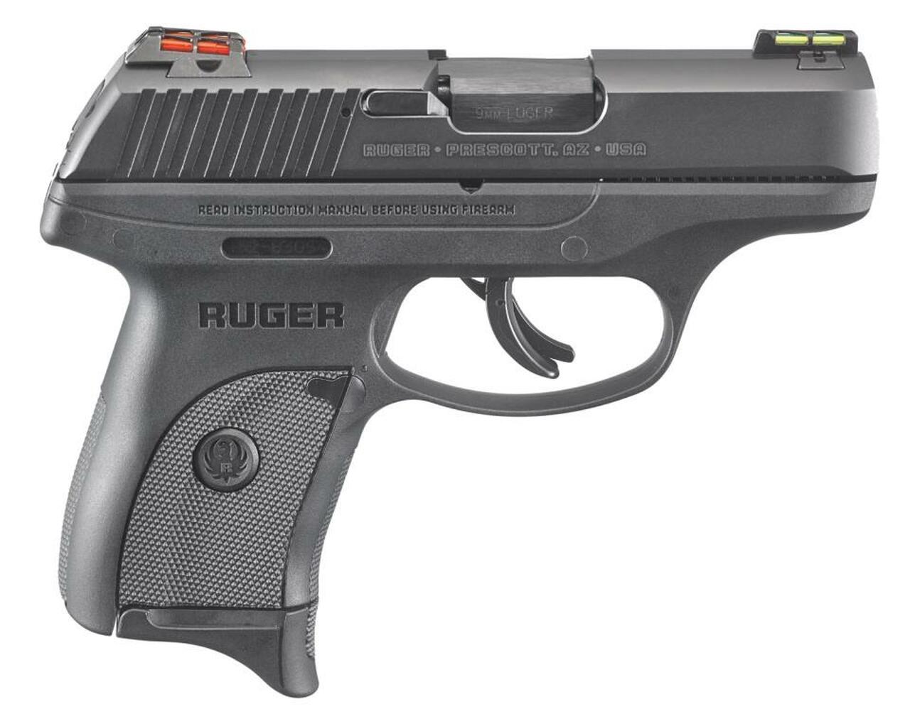 Ruger LC9S 9mm, 3.12″, 7rd, Hi-Viz Sights