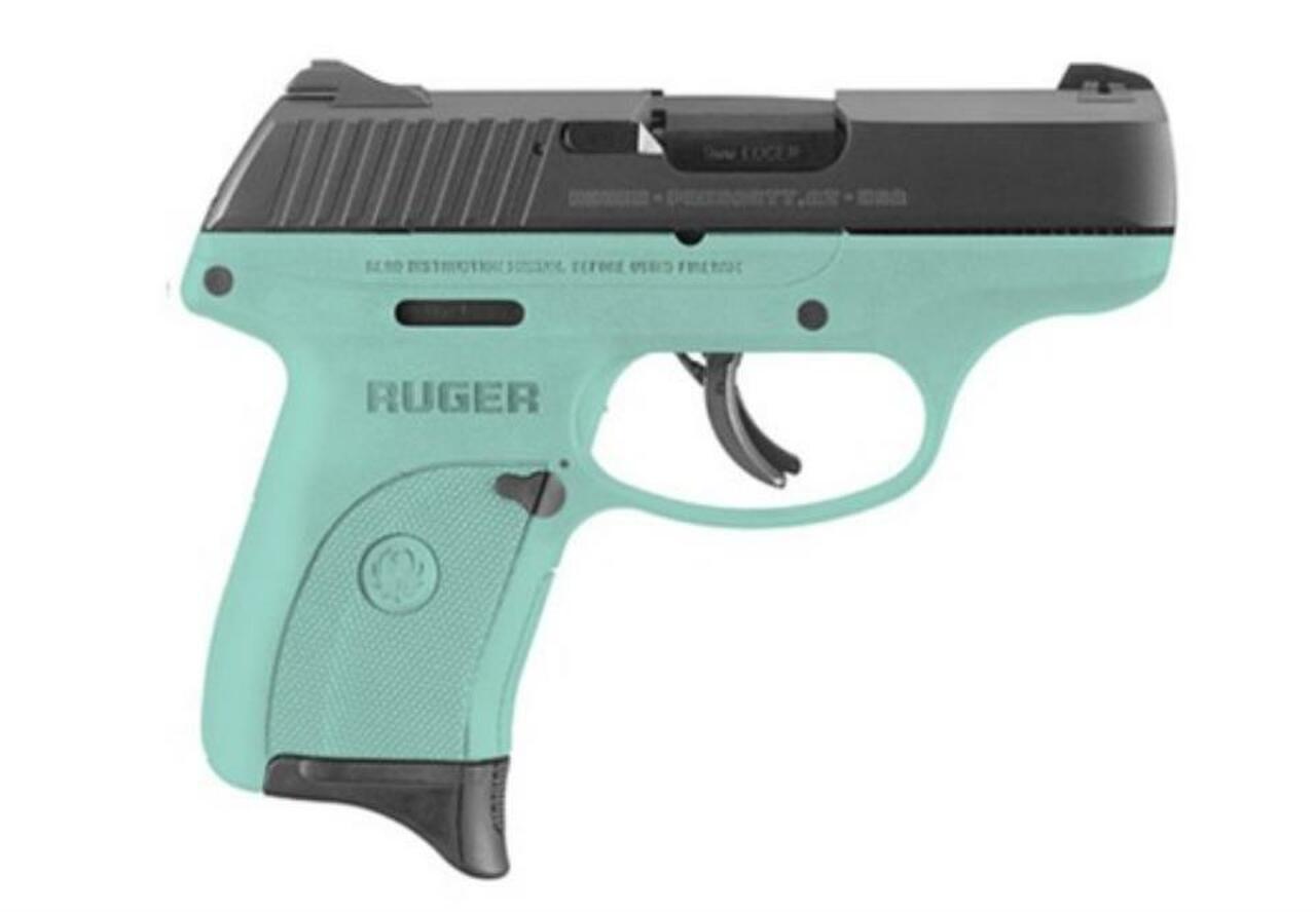 Ruger LC9S 9mm 3″ Barrel Turquoise Adjustable Sights 7rd Mag TALO Edition