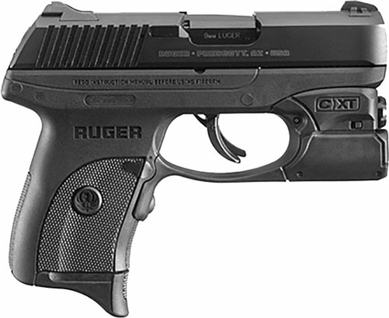Ruger LC9S Pro 9mm, 3.1″, 7rd, Crimson Trace Laser