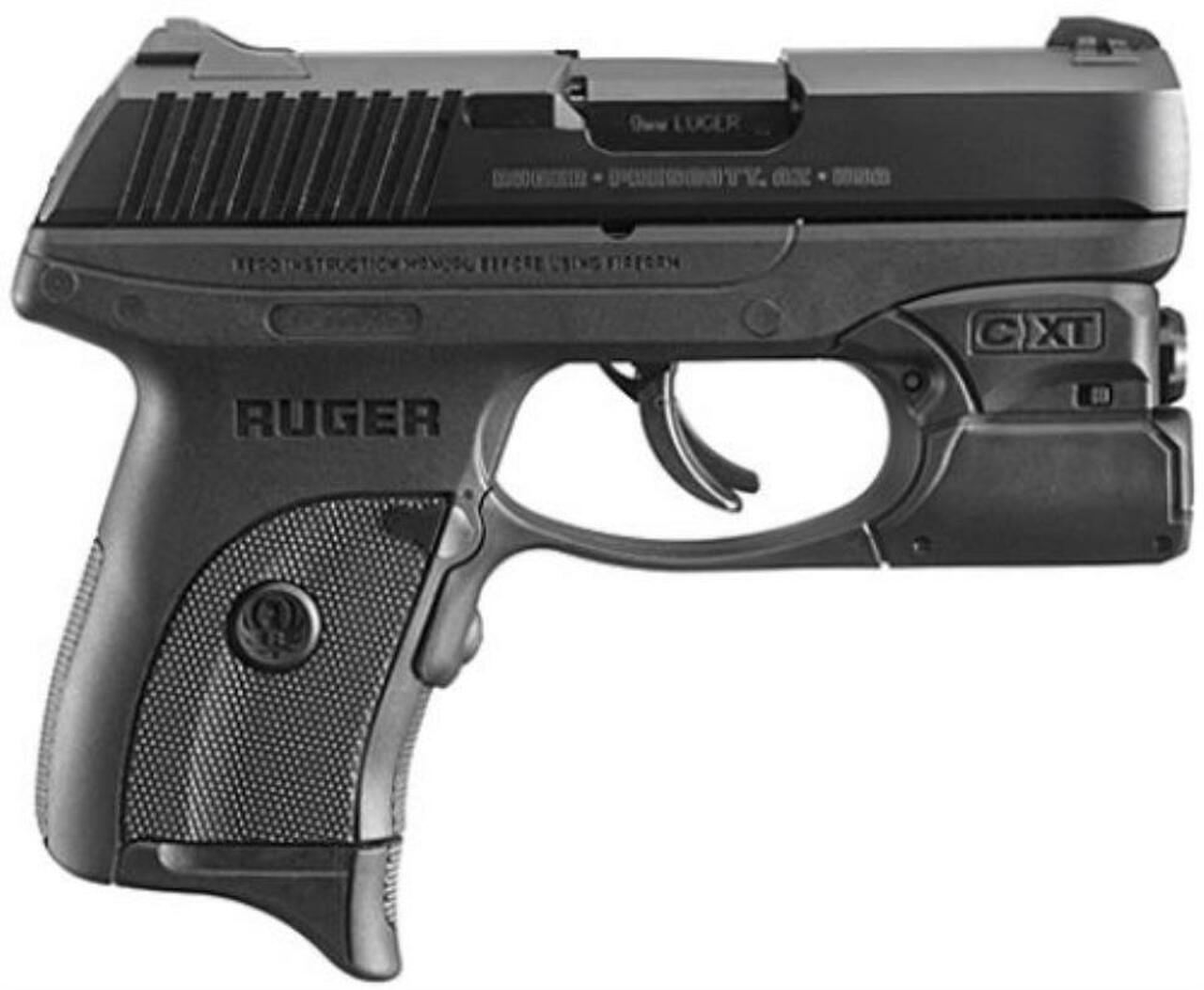 Ruger LC9S Pro, 9mm, 3.12″, 7rd, Blued, W/Crimson Trace Light