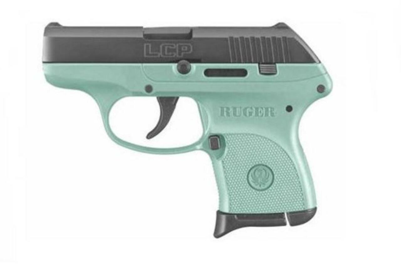 Ruger LCP .380 ACP, 2.75″ Barrel, Turquoise, 6rd