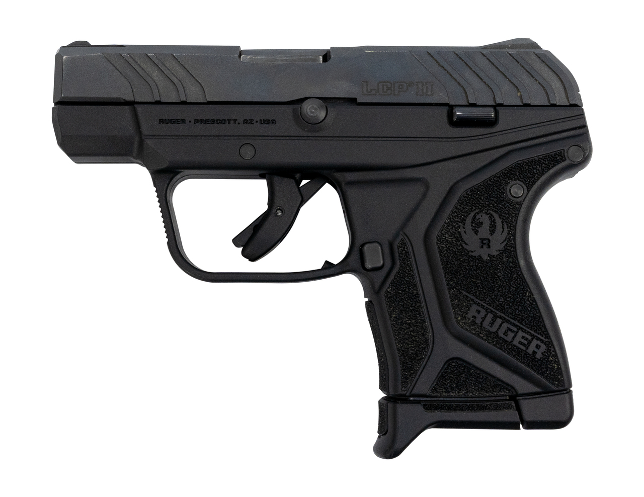 Ruger LCP II 380 Used .380 ACP, 2.75″ Barrel, Improved Trigger, Fixed Sights, Black, 6rd