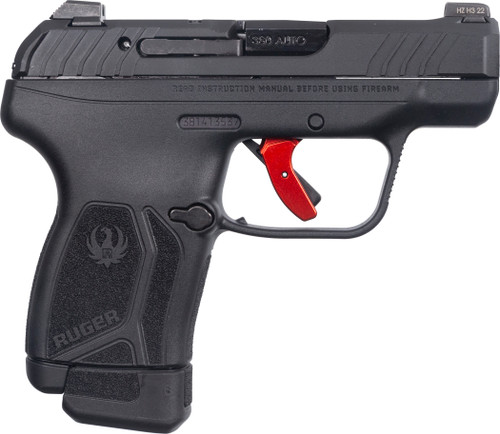 Ruger LCP Max Elite 380 ACP, 2.8″ Barrel, Black, Holster/Mag Loader, 12rd