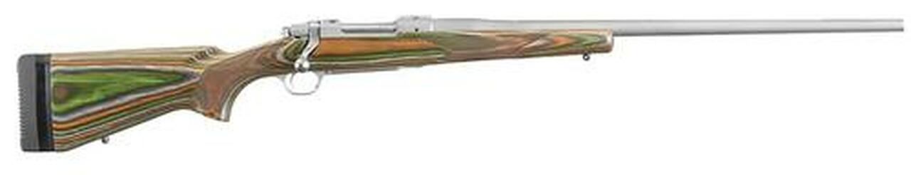 Ruger M77 FTW Hawkeye Predator 6.5 Creedmoor 24″ SS Barrel Green Mountain Laminate Stock 4 Round