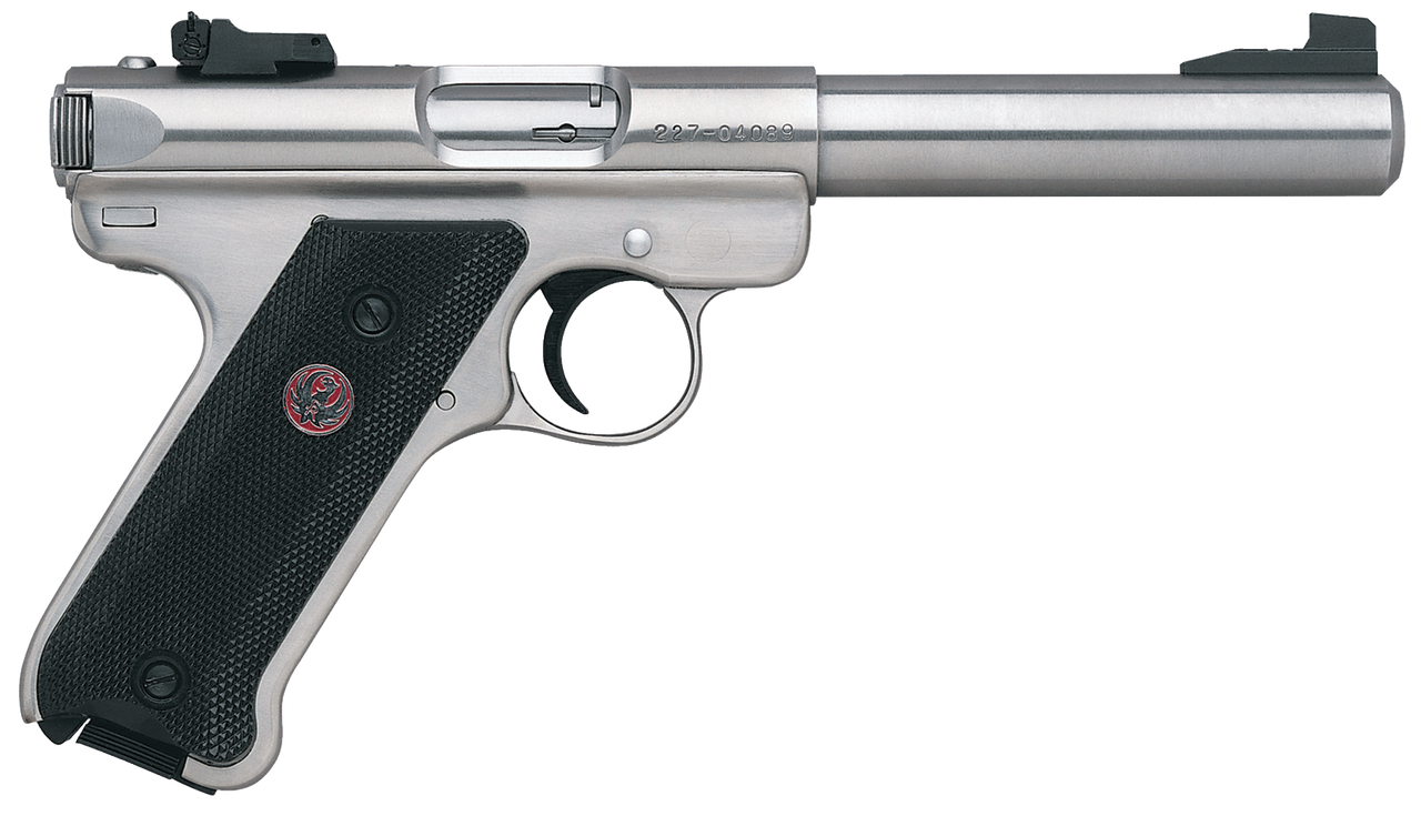 Ruger Mark III 22LR, 5.5″ Stainless Steel