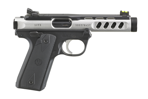 Ruger Mark IV 22/45 22 LR, 4.4″ Barrel, Black, Optic Ready, 10rd