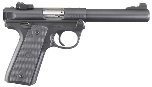 Ruger Mark IV 22/45 22 LR, 5.5″ Barrel, Black, CA Compliant, 10rd