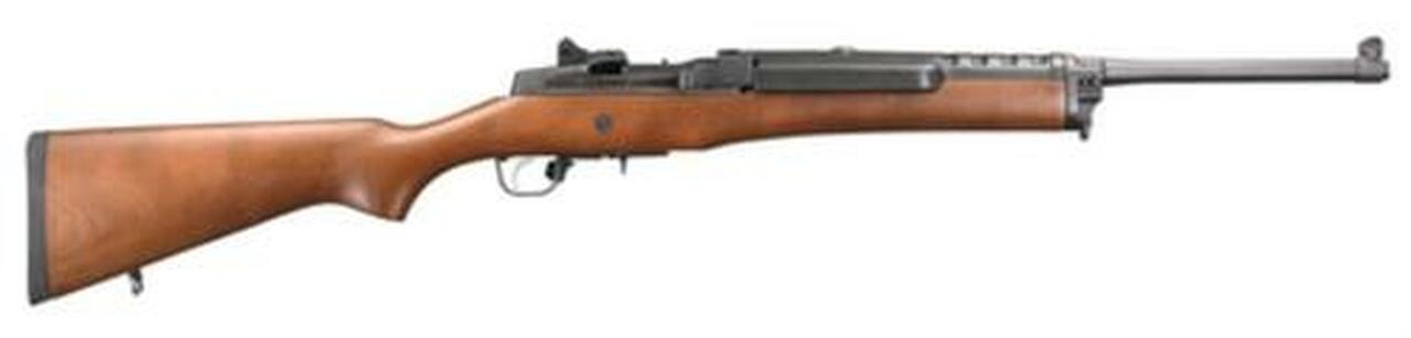 Ruger Mini-14 5.56, Blue, Wood Stock, 20rd Mag