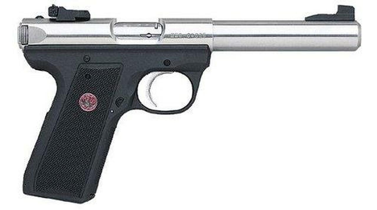 Ruger Model 22/45 Target Pistol, 5.5″ Bull Barrel, Adjustable Sights
