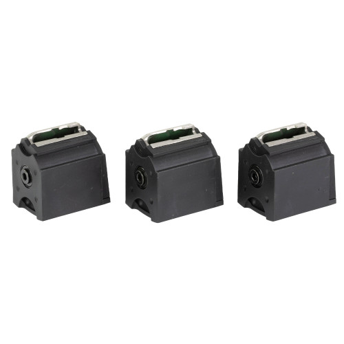 Ruger OEM 22 LR Rotary Magazine, Left Hand Ejection Only, Black, 3 Pack, 10rd