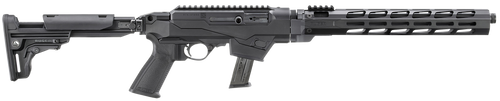 Ruger PC Carbine 9mm, 16.12″ Threaded Barrel, Black, M-Lok Handguard, 17rd