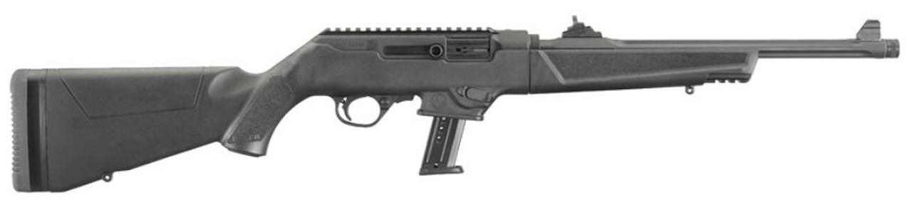 Ruger PC Carbine 9mm Take Down, 16″ Barrel, Ruger & Glock Mag Adapter, 17rd Mag