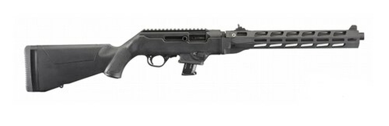 Ruger PC Carbine M-Lok 9mm, 16″ Black Hardcoat Anodized, SR Series Mag, *CA Compliant* 10rd Mag