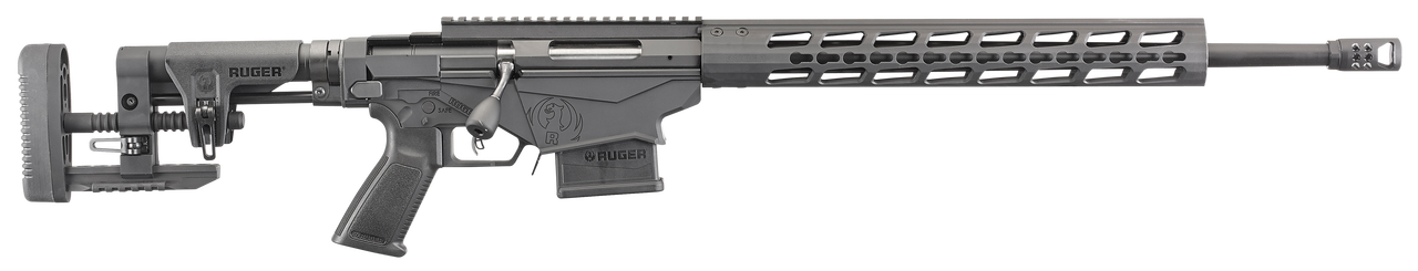 Ruger Precision Rifle 6.5 Creedmoor, 24″ Barrel, MB, Folding Left Side Adj, 10rd
