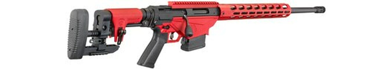 Ruger Precision Rifle 6.5mm Creedmoor 24″ Barrel USMC Red M-LOK Handguard 10rd Mag