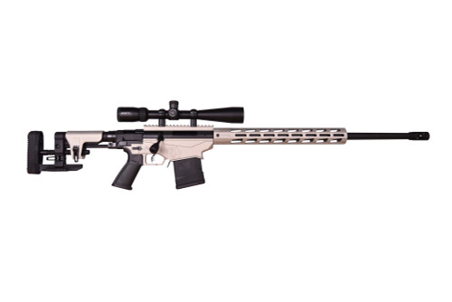 Ruger Precision Rifle Vortex Scope Package 6.5 Creedmoor, 24″ Threaded Barrel, Nickel Cerakote, Diamondback Scope, 10rd