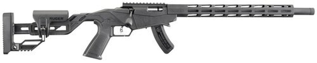 Ruger Precision Rimfire 22LR, 18″ Threaded Barrel, M-LOK Handguard, Quick-Fit Precision Adjustable Stock, 15rd Mag