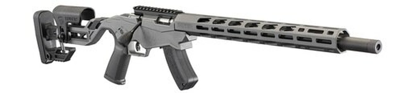 Ruger Precision Rimfire, TALO, Bolt, 22 LR, 18″, Gray, Adjustable, Right Hand, Threaded, 15Rd