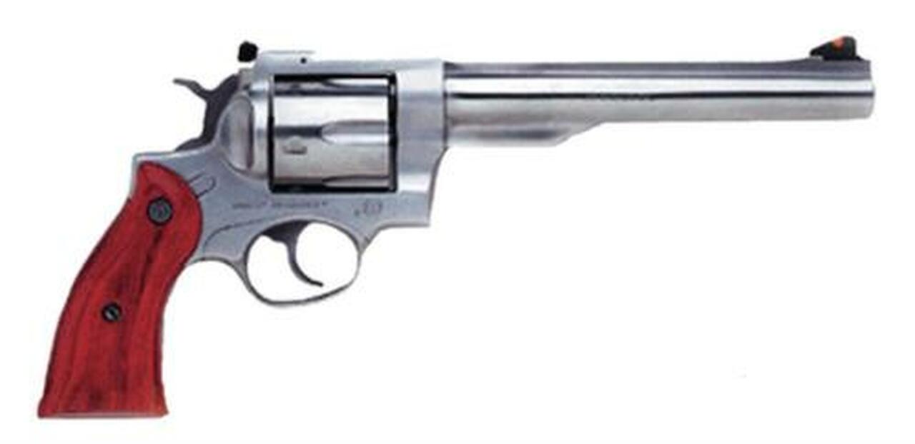 Ruger Redhawk 44 RemMag 5.5″ 6rd Rosewood Grip Satin Stainless