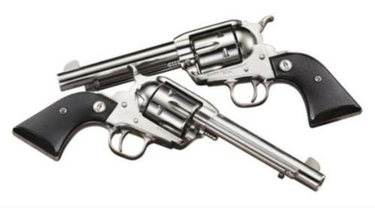 Ruger SASS Vaquero .45 Colt, 5.5″, Stainless Steel, Matching Pair, Price Shown is for Single Gun, Select two in Cart