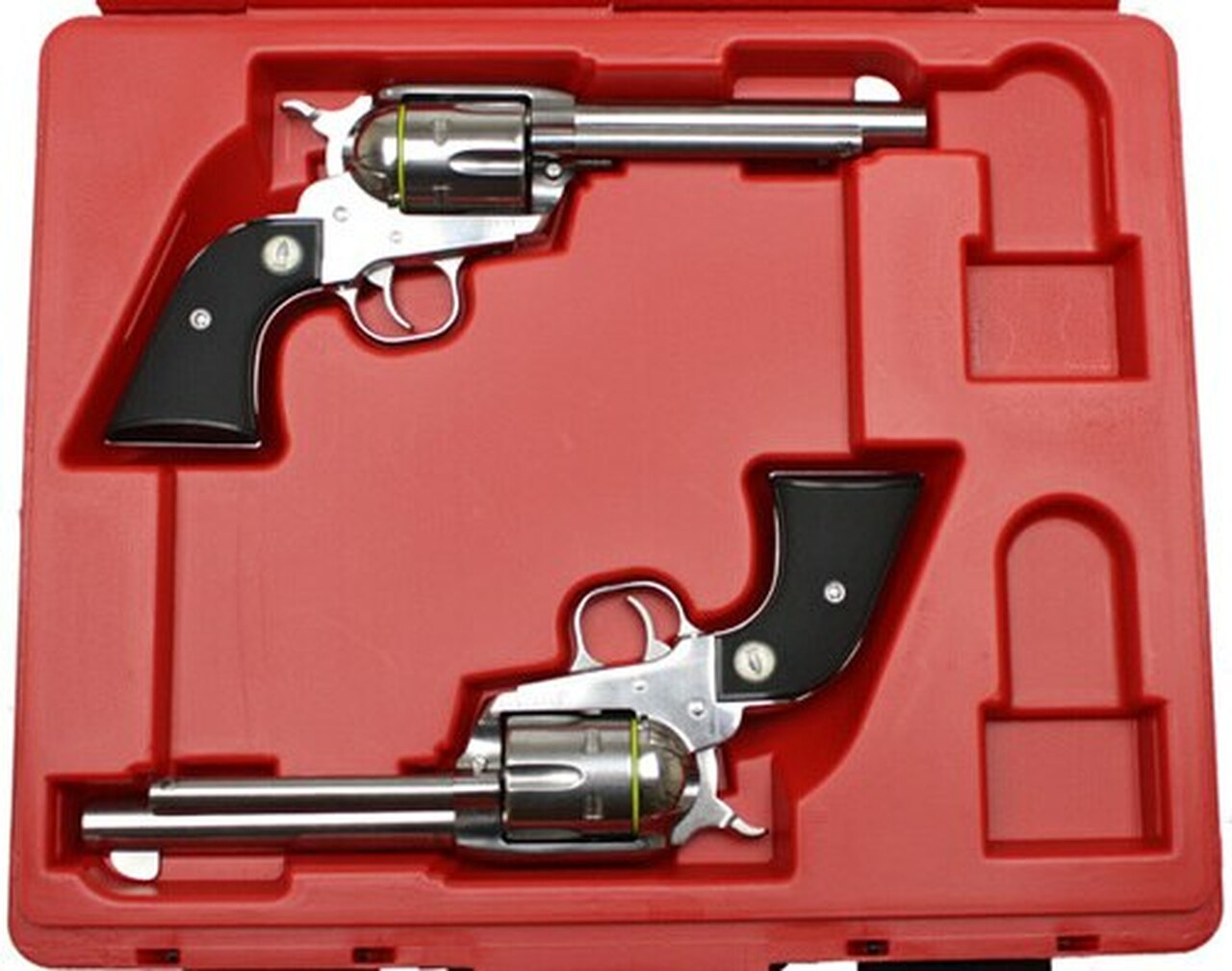Ruger SASS Vaquero .45 Colt, 5.5″, Stainless Steel, Matching Pair, Price Shown is for Single Gun, Select two in Cart