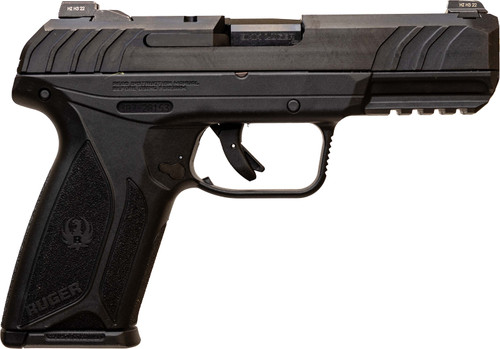 Ruger Security-9 9mm, 4″ Barrel, Black, Manual Safety, 15rd