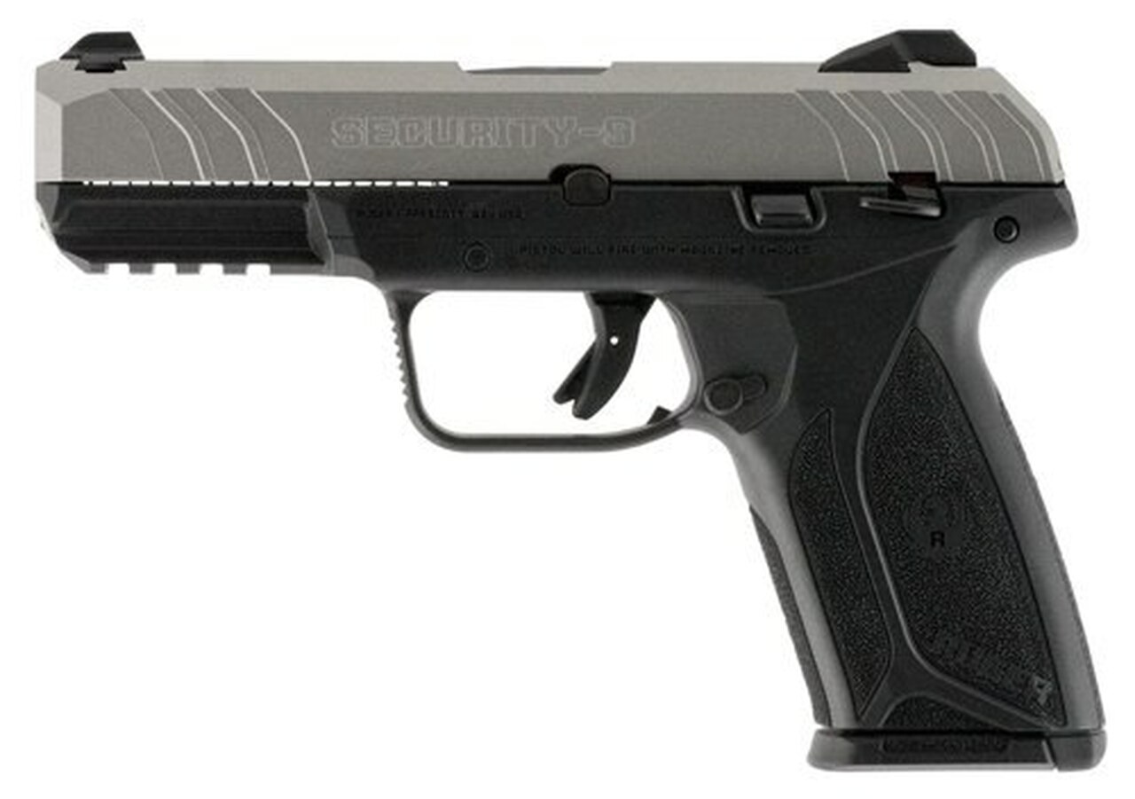 Ruger Security-9 9mm, 4″ Barrel, Silver/Black, 15rd