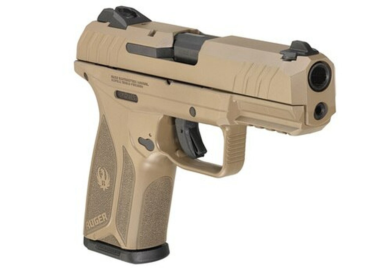Ruger Security-9 Pistol, 9mm, 4″ Barrel, Elite Coyote Cerakote Finish15rd Mag