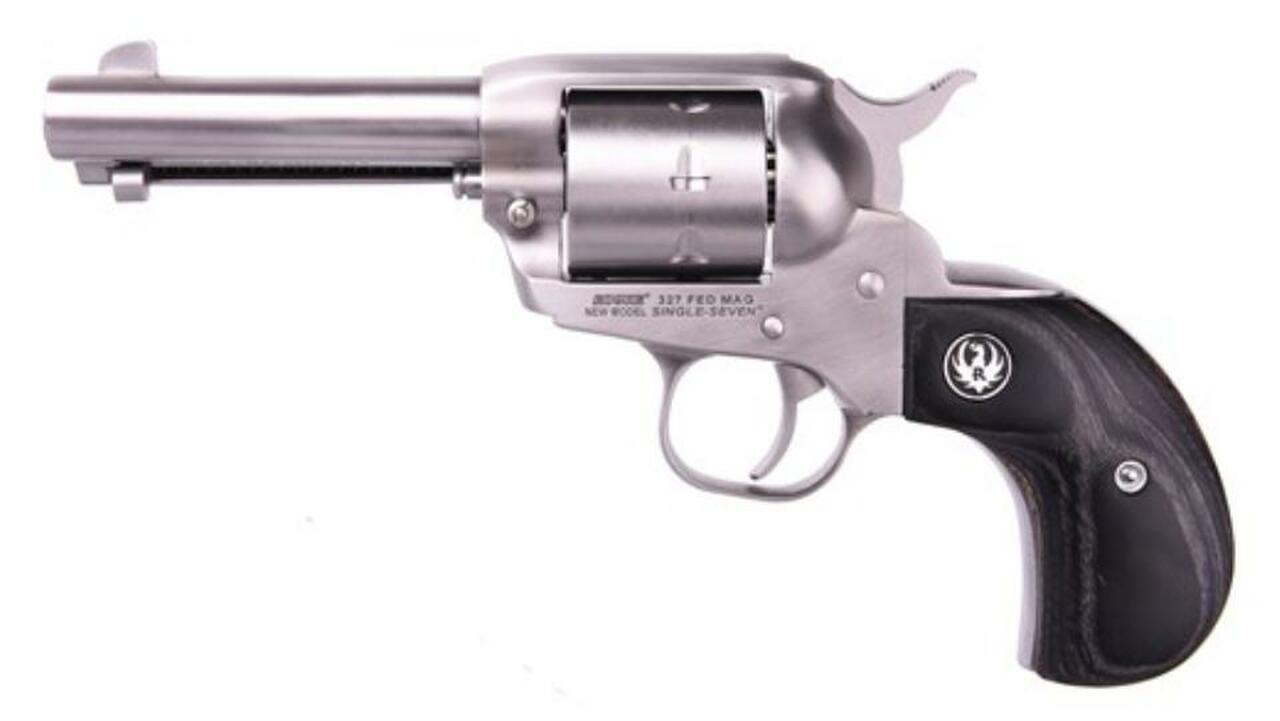 Ruger Single-Seven, Stainless, .327 Federal Magnum, 3.75″ Barrel Birds Head Grip