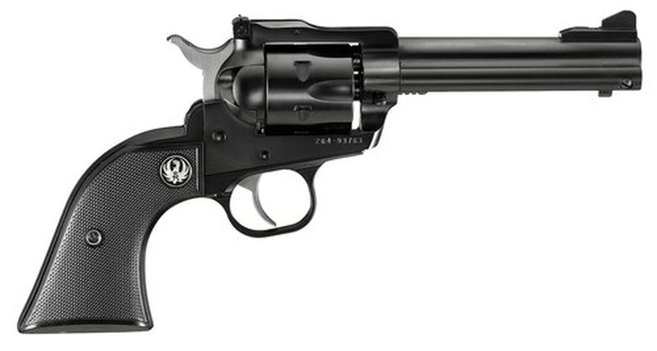 Ruger Single-Six 22LR/22 Mag, 4.62″ Barrel, Adjustable Sights, Blued Finish