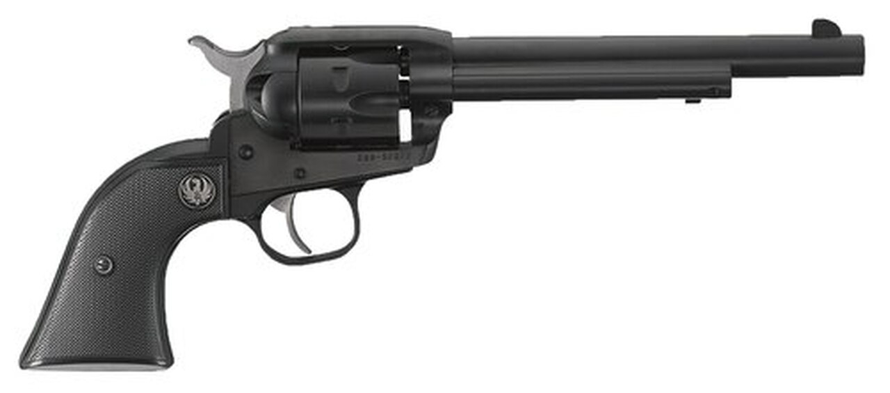 Ruger Single-Six 22LR/22 Mag, 6.5″ Barrel, Fixed Sights, Blued Finish, Cowboy