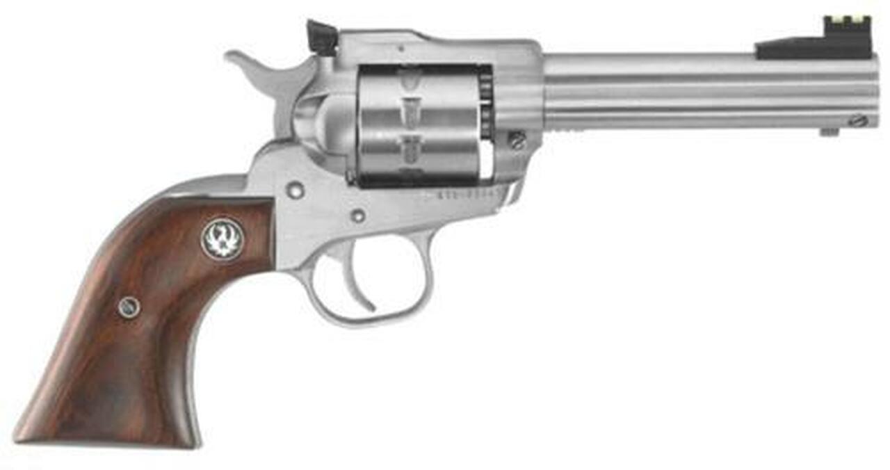 Ruger Single-Ten .22LR, 4.6″, SS, Adjustable Sights, Gunfighter Grips