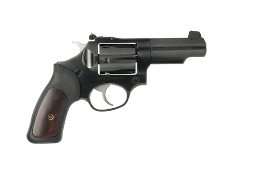 Ruger SP101 327 Federal Magnum, 3″ Barrel, Blued, Rubber Grip w/ Hardwood Insert, 6rd