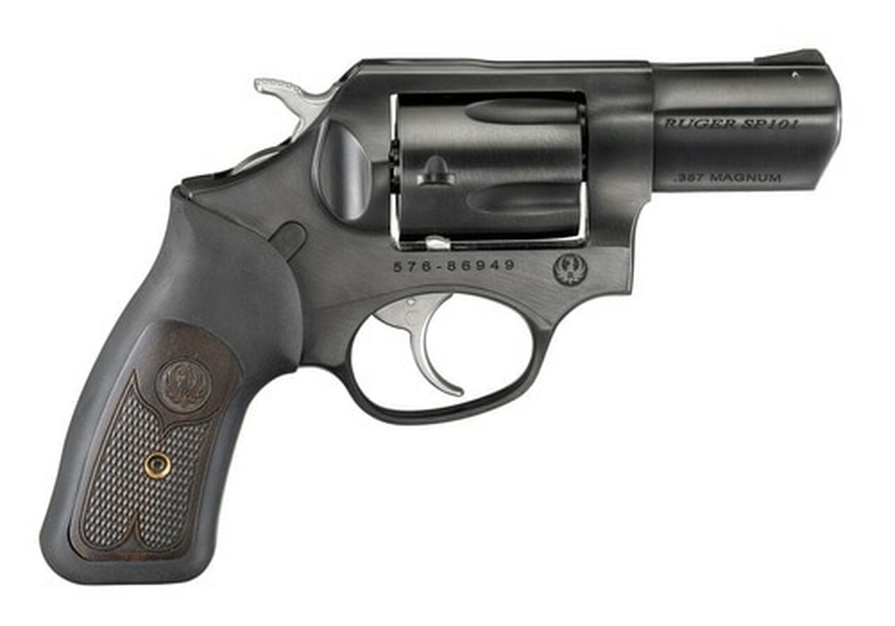 Ruger SP101 357 Magnum, 2.25″ Barrel, Blued Finish, 5rd