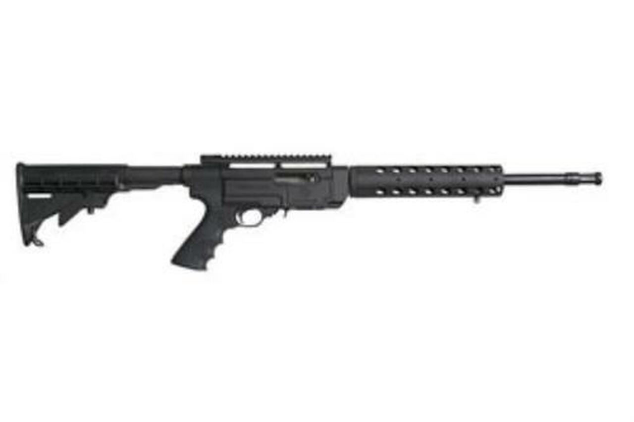 Ruger SR22, 22LR, 16″, 10rd, Black Synthetic Collapsible Stock