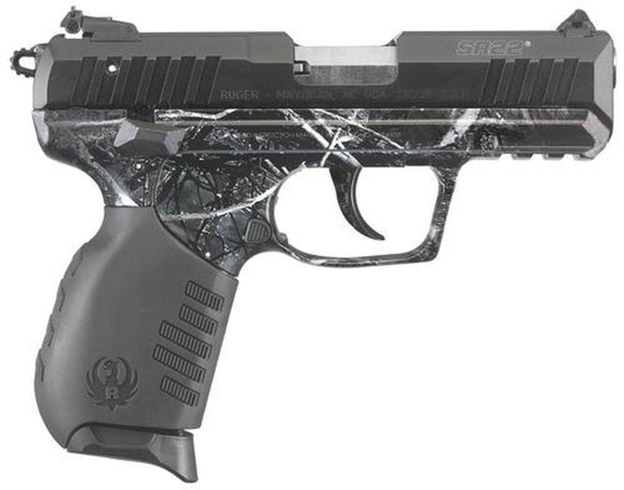 Ruger SR22 22LR 3.5″ Barrel Moon Shine Harvest Camo 10rd Mag