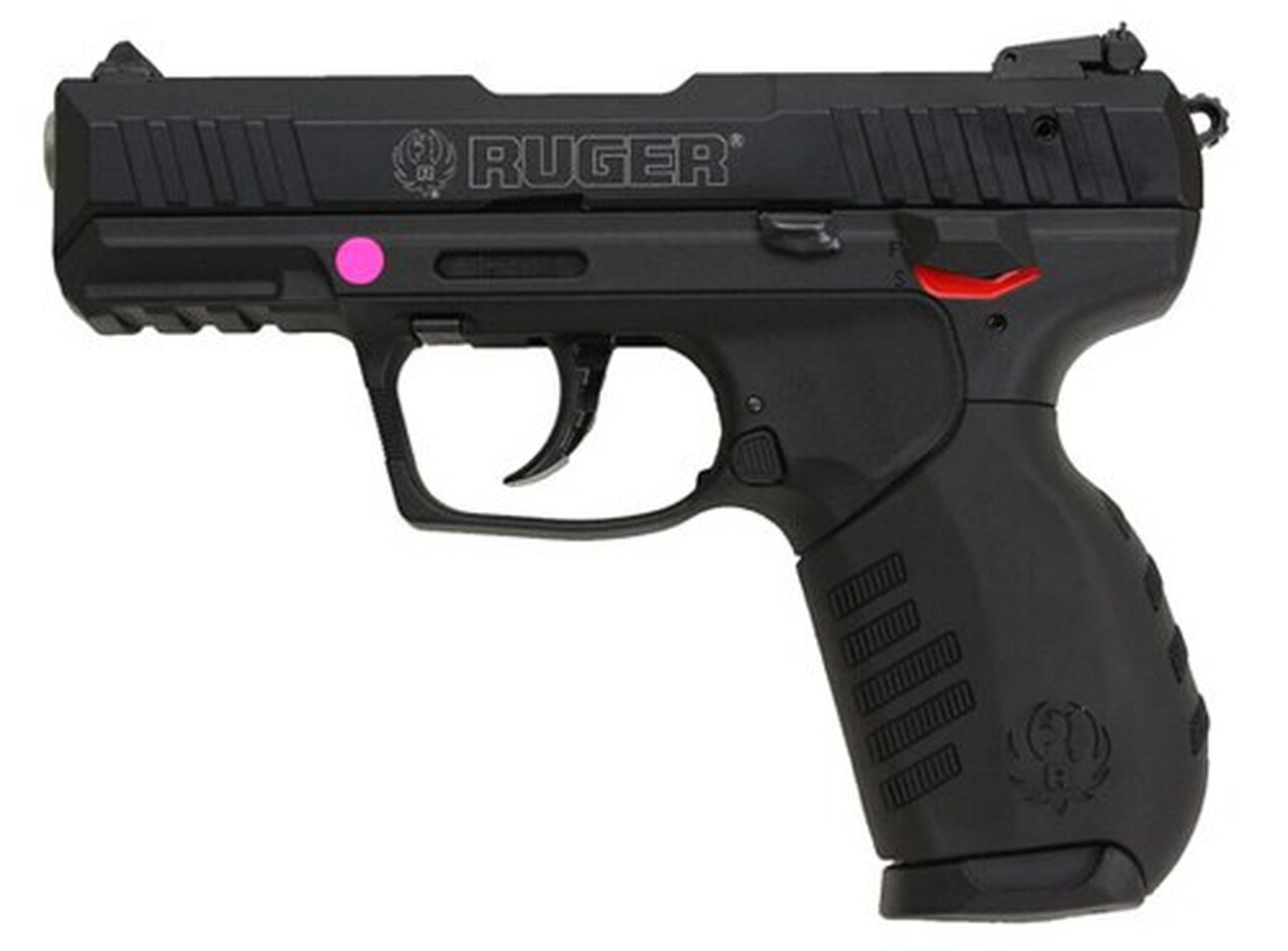 Ruger SR22 PBT 22LR, Threaded Barrel, Black