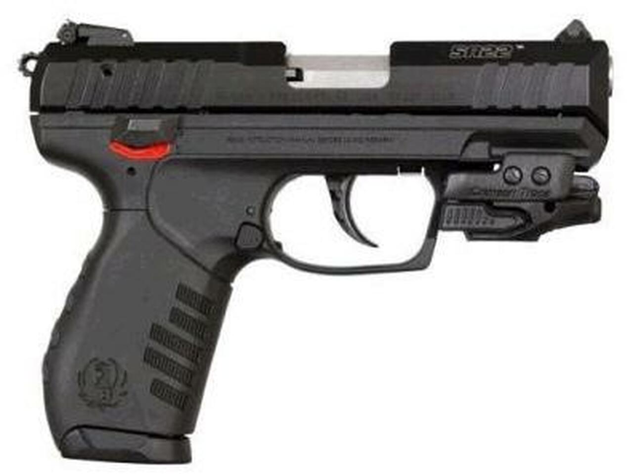 Ruger SR22 Pistol, 22LR,, Crimson Trace Laser, 3.5″, 10 Rnd Mag