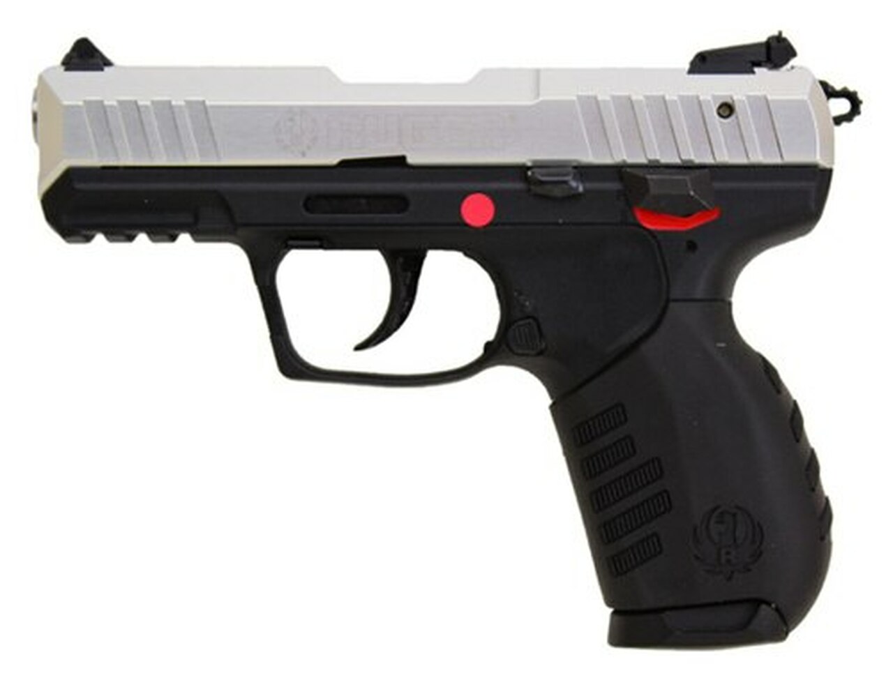 Ruger SR22 PS 22LR, Silver Anodized Slide