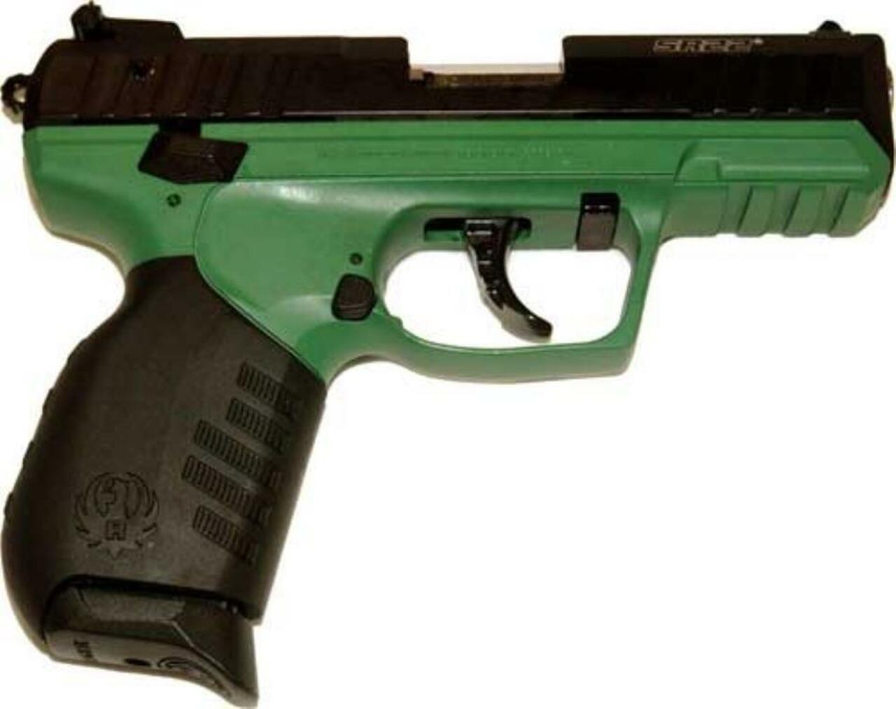RUGER SR22PB FARMER GREEN .22LR 10-SHOT